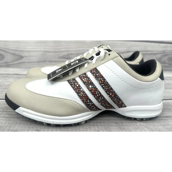 ADIDAS FIT FOAM TRAXION OKAPI GOLF CLEATS SHOES  Women's Size 7.5  NEW WITH TAGS - Picture 2 of 9